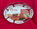 Plat au Four Ovale en Verre 3,2 L – Ultra Résistant | Four, Micro-ondes, Congélateur