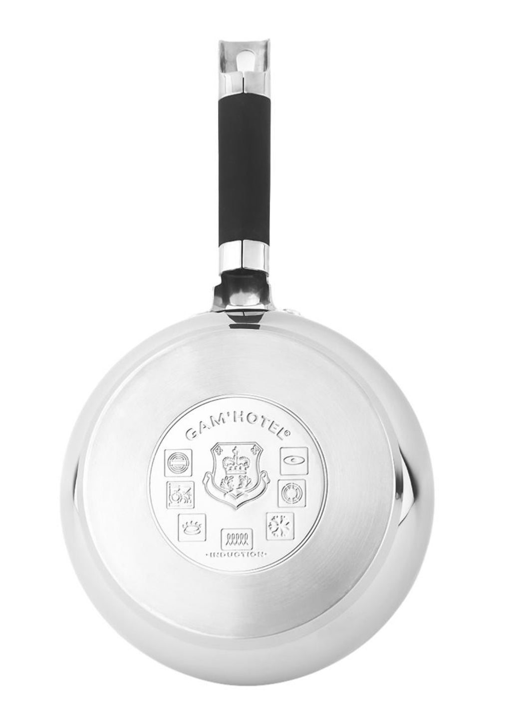 4 Casseroles GAM’HOTEL 14/16/18/20cm - Inox induction