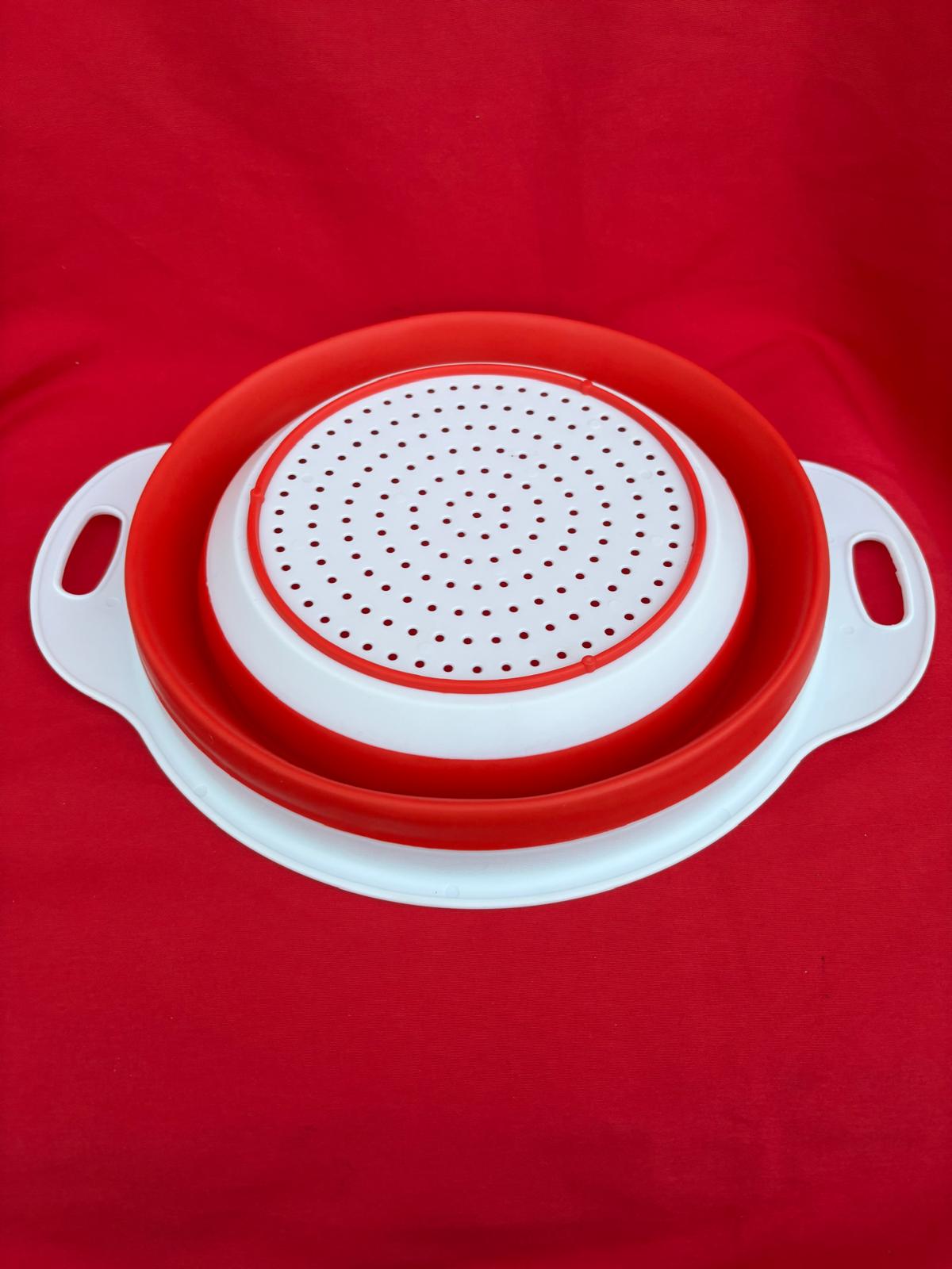 Passoire rétractable plastique et silicone